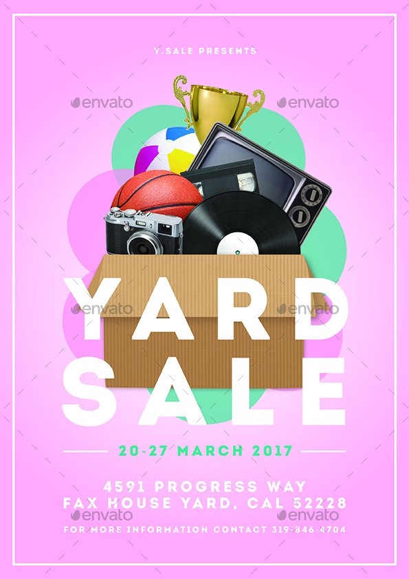 garage sale flyer by dannyaldana graphicriver garage sale flyers