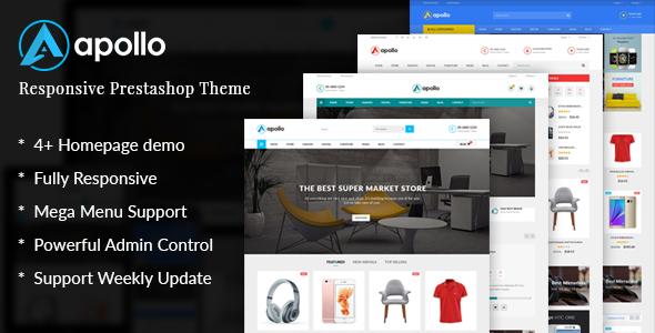 JMS Apollo - Responsive Prestashop 1.6 and 1.7 Theme - Technology PrestaShop