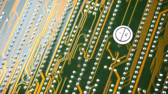 PC Electronic Circuit Board .