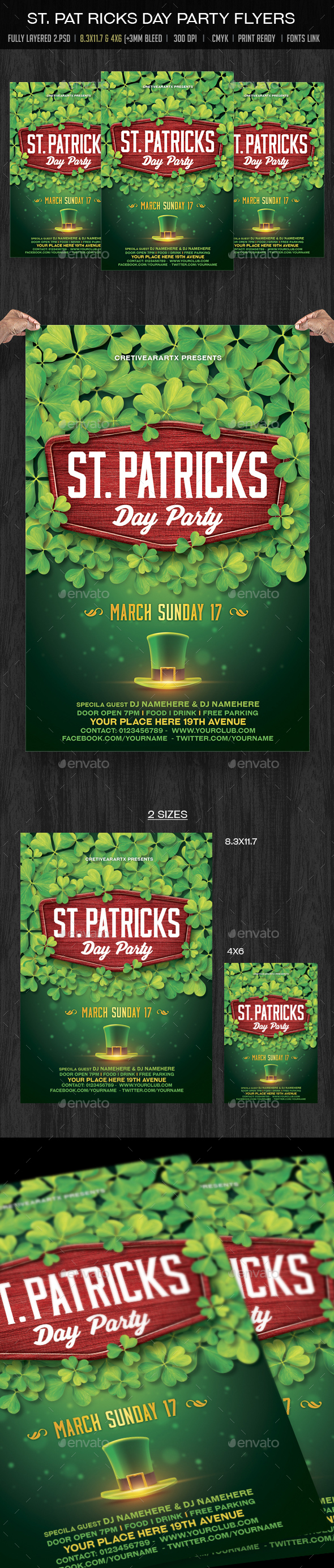 St. Patrick’s Day Party Flyer - Events Flyers