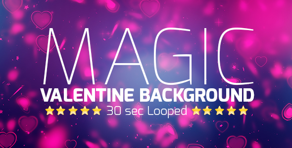 Magic Valentine Background