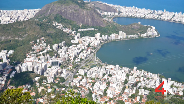View from the Corcovado Mountain in Rio