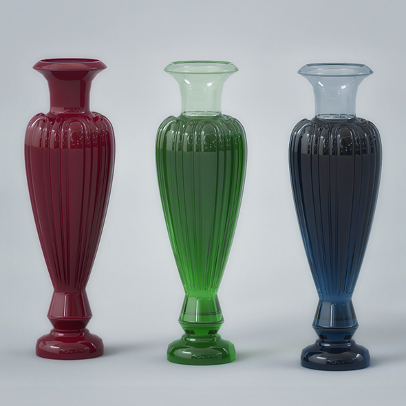 Glass Vase - 3Docean 19411039