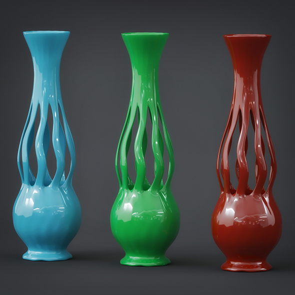 Ceramic Vase - 3Docean 19411098
