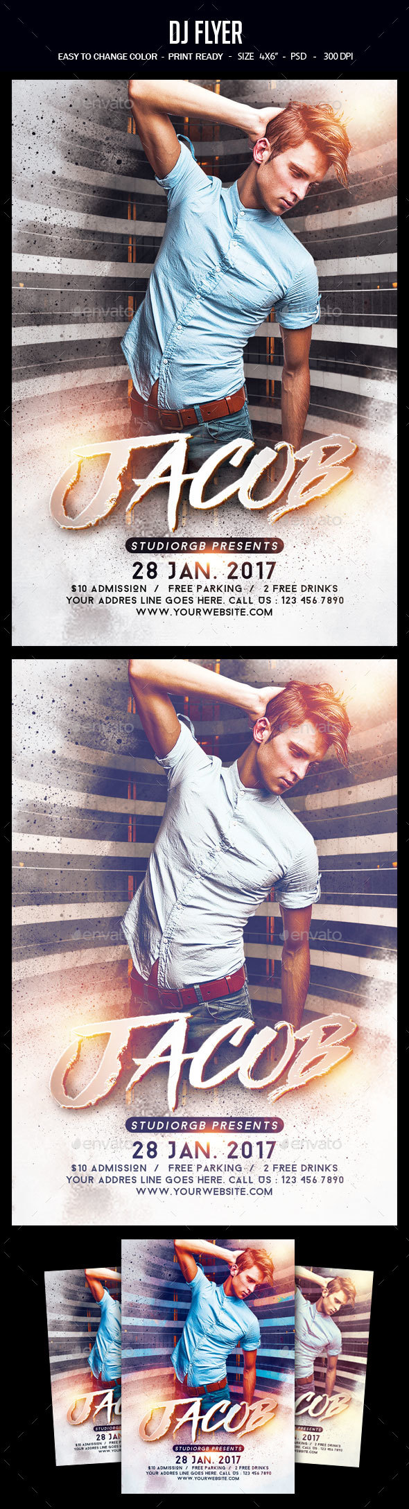 Dj Flyer - Clubs & Parties Events