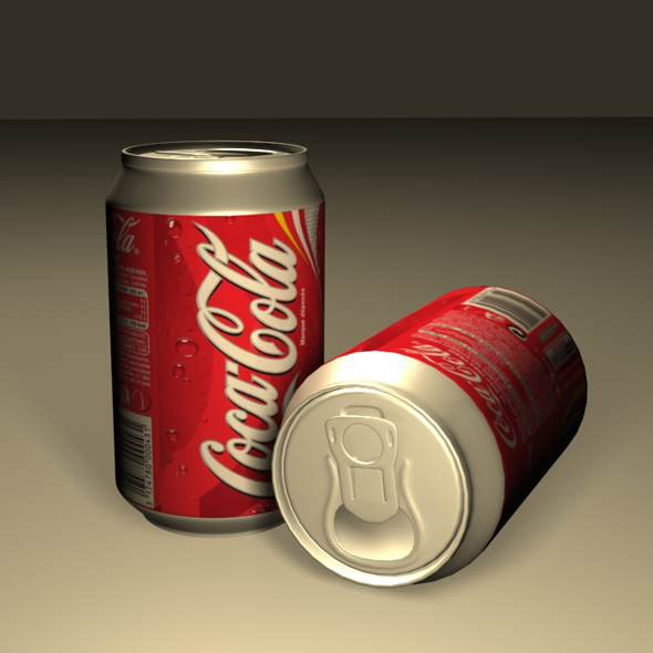 Coca Cola Can - 3Docean 19412495