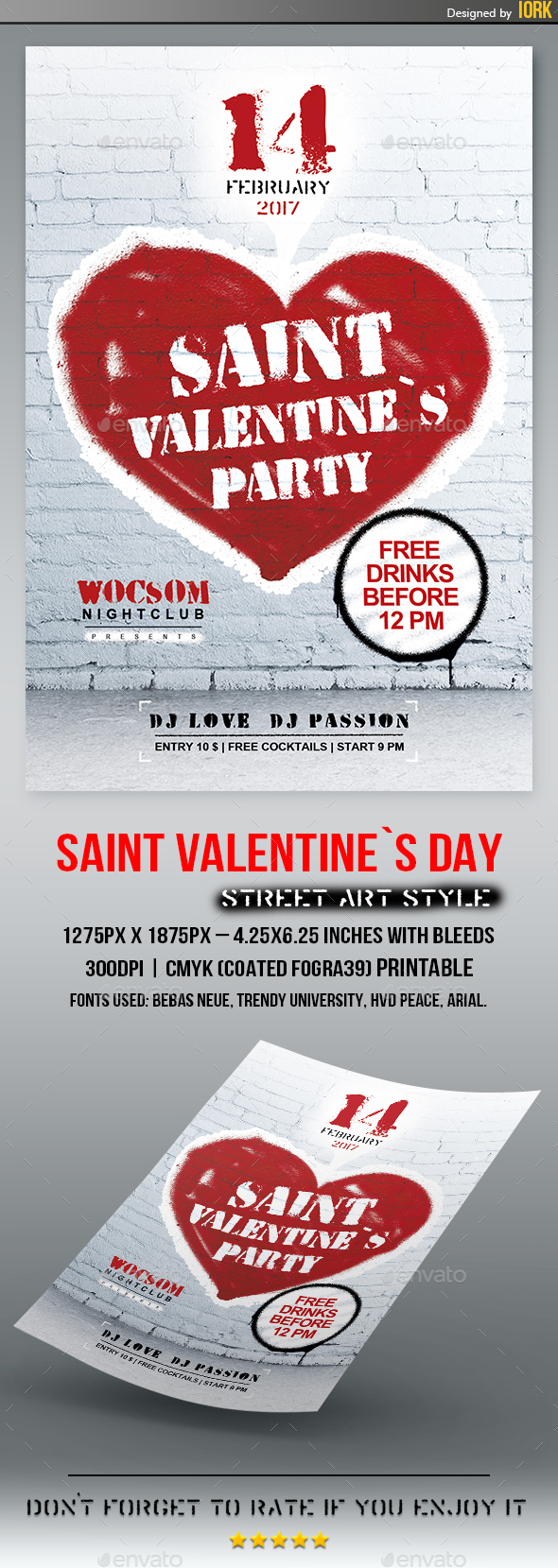 Saint Valentine`s Day Party - Holidays Events