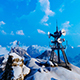 Communication Station At The Top Of The Mountain - VideoHive Item for Sale