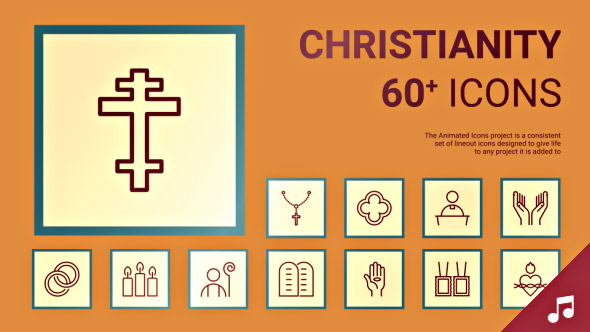 Christianity Icons and - VideoHive 19414446