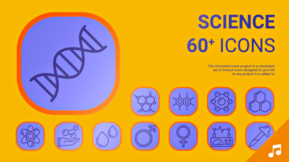 Science Icons and Elements