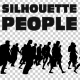 Silhouettes of People Walking - VideoHive Item for Sale
