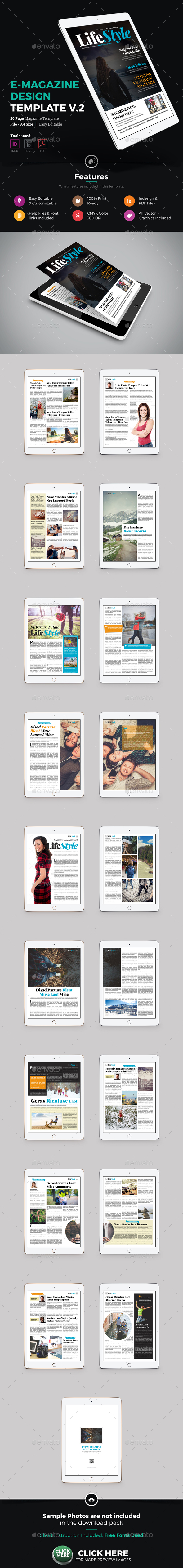 E-Book Magazine Design v2 - Digital Magazines ePublishing