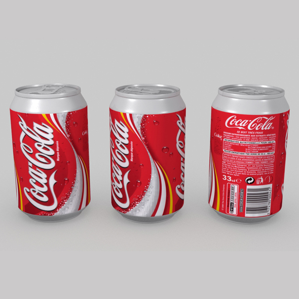 Coca Cola Can - 3Docean 19417117