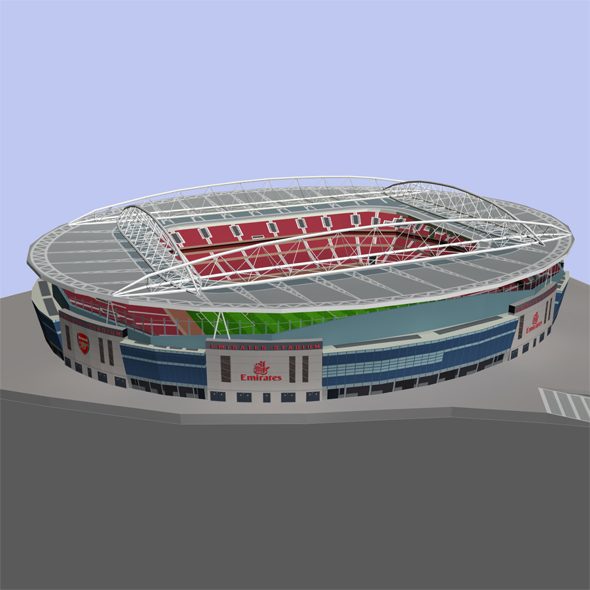 Emirates Stadium Low - 3Docean 19417195