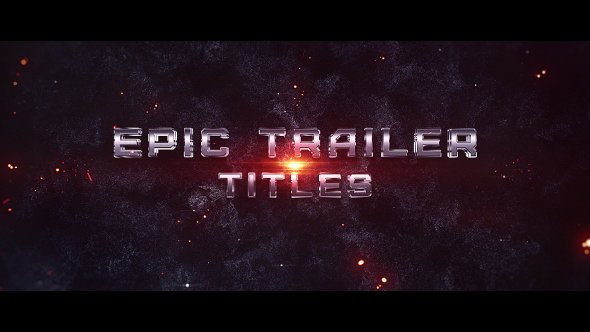Epic Trailer Titles - VideoHive 19417408