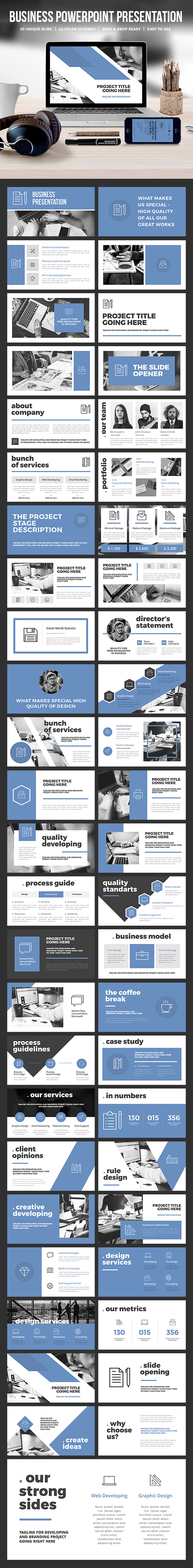 Business Powerpoint Template - Business PowerPoint Templates