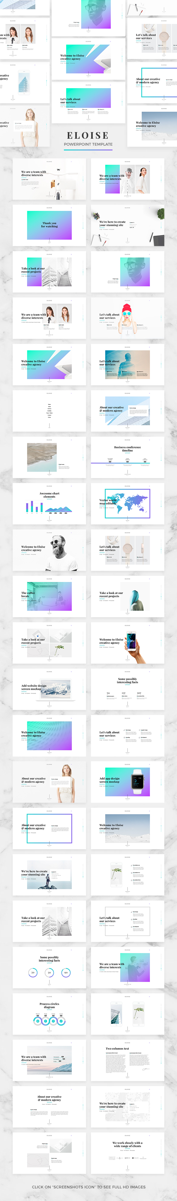 Eloise - Creative PowerPoint Template - Creative PowerPoint Templates