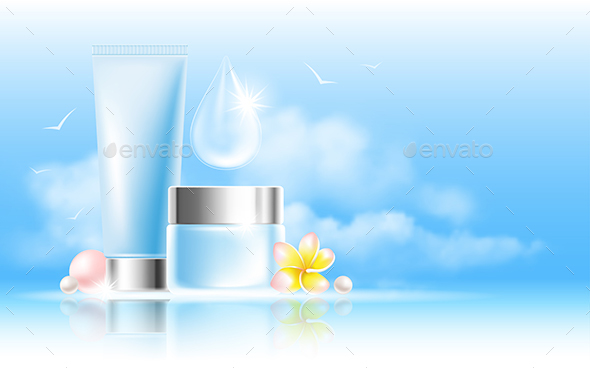 Cosmetic Creams - Health/Medicine Conceptual