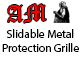 Slidable Metal Protection Grille Slidable Metal Protection Grille