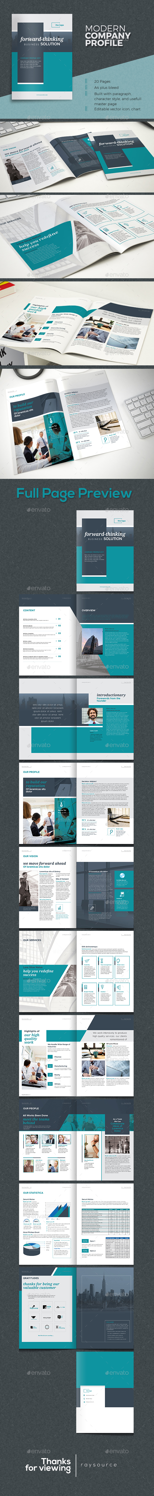 Elegant Company Profile - Corporate Brochures