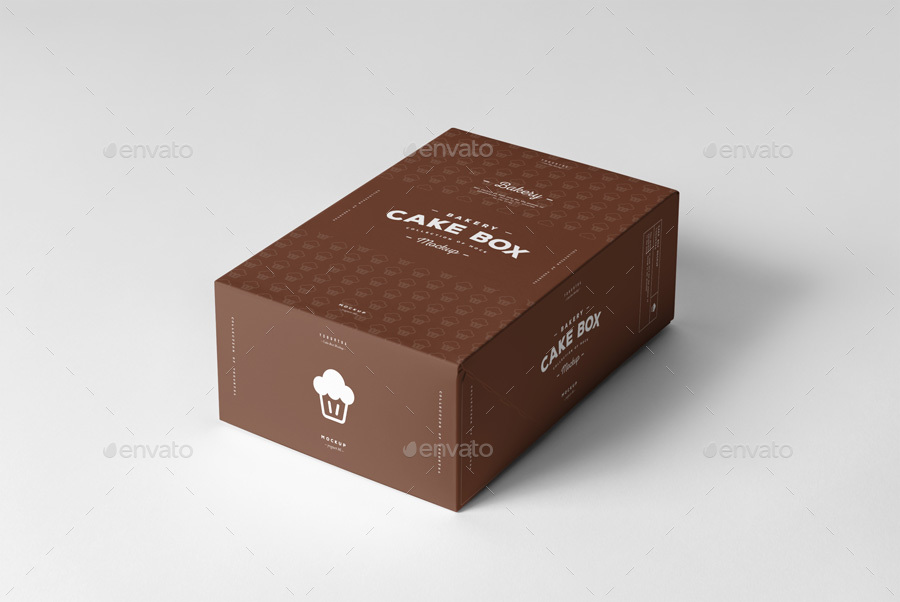 Download Cake Box Mock-up by yogurt86 | GraphicRiver