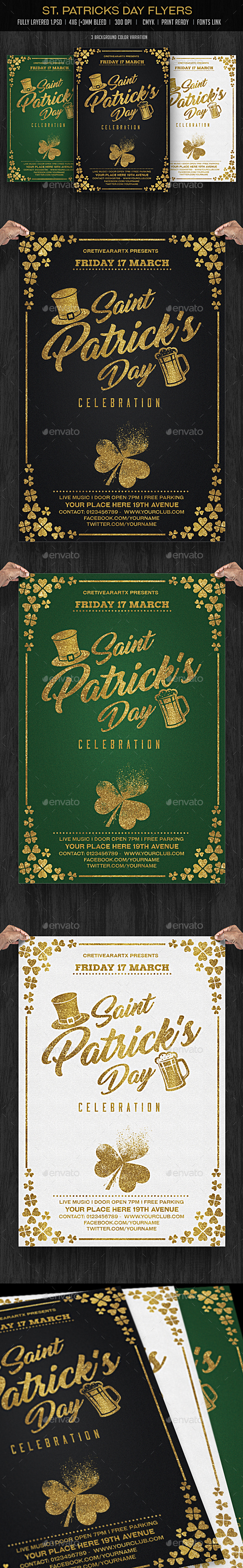 St. Patrick’s Day Party Flyer - Events Flyers