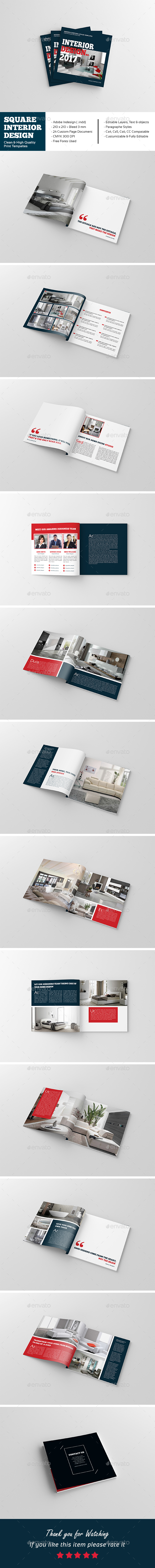 Square Interior Design Brochure - Catalogs Brochures