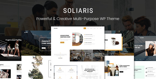 Soliaris - Business - ThemeForest 17600904