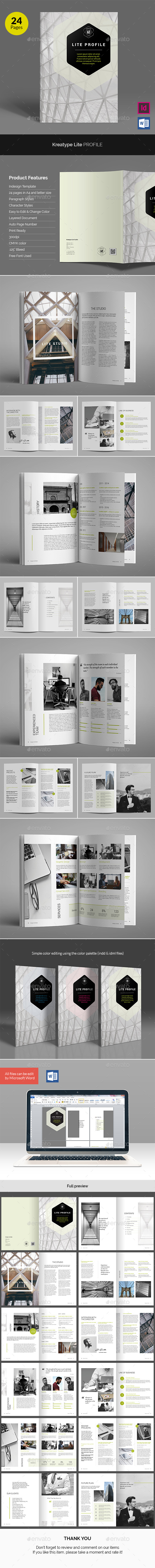 Lite Profile - Corporate Brochures