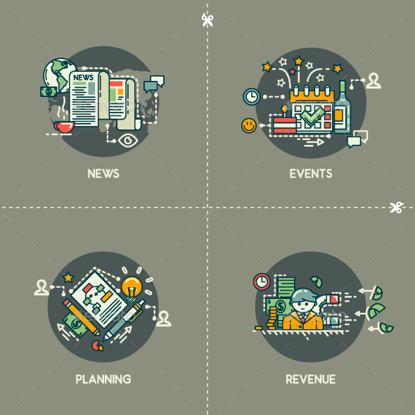 News, Events, Planning, Revenue - Concepts Business