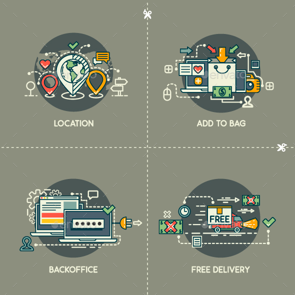 Location, Add to Bag, Back Office, Free Delivery - Concepts Business