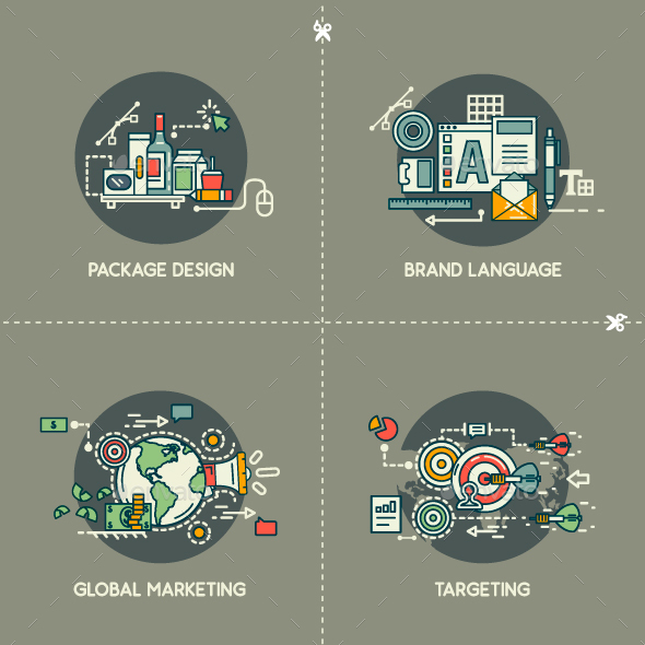 Package Design, Brand Language, Global Marketing, Targeting - Concepts Business