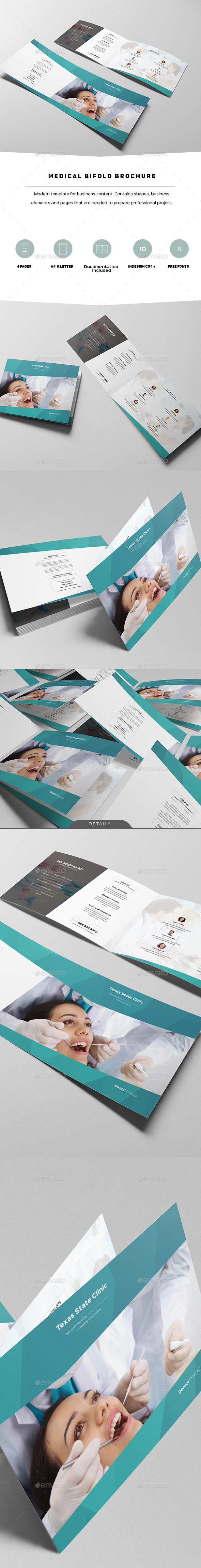 Medical Bifold Brochure - Brochures Print Templates