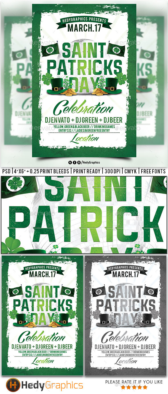 Saint Patricks Day Celebration - Clubs & Parties Events
