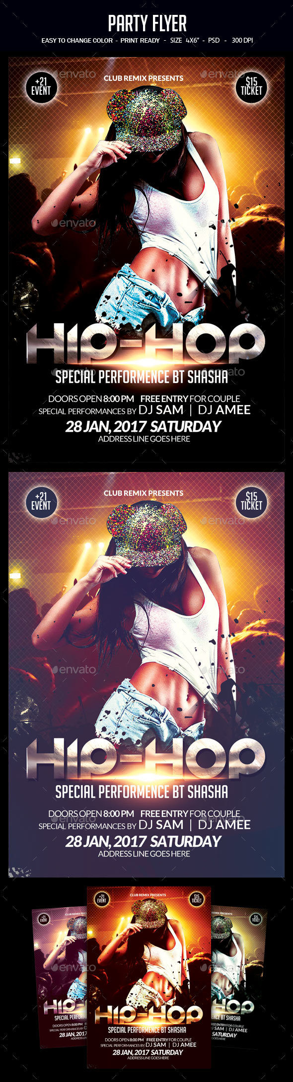 Party Flyer - Clubs & Parties Events