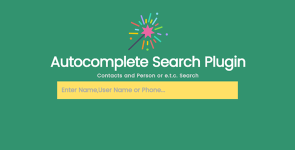 Jsearch - Contacts - CodeCanyon 19404649