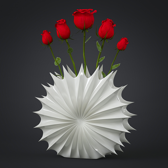 Flower Vase - 3Docean 19426972