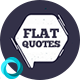 Flat Quotes - VideoHive Item for Sale