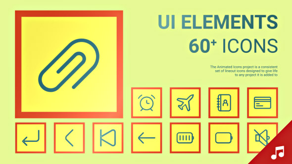 UI UX Interface Icons and Elements