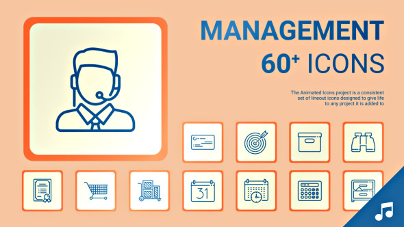 Management Icons and Elements