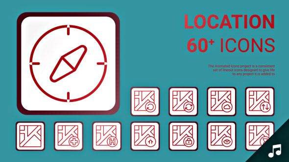 Pins and Location Icons and Elements