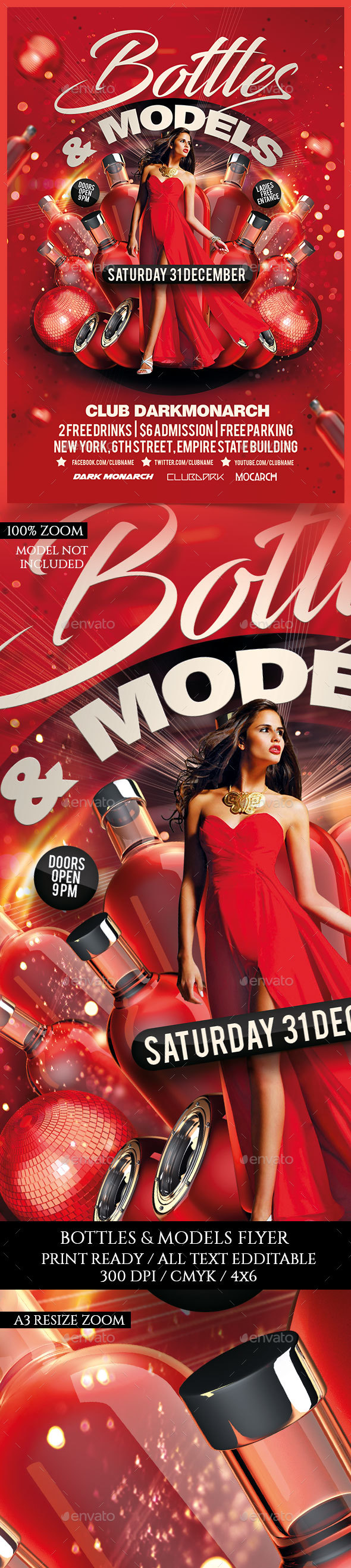 Bottles and Models Party - Clubs & Parties Events
