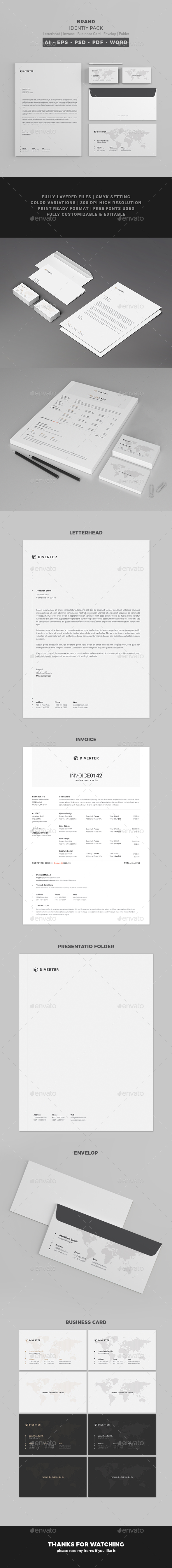 Corporate Identity - Stationery Print Templates