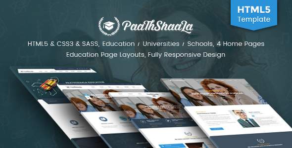 Extraordinary Paathshaala Education Website template