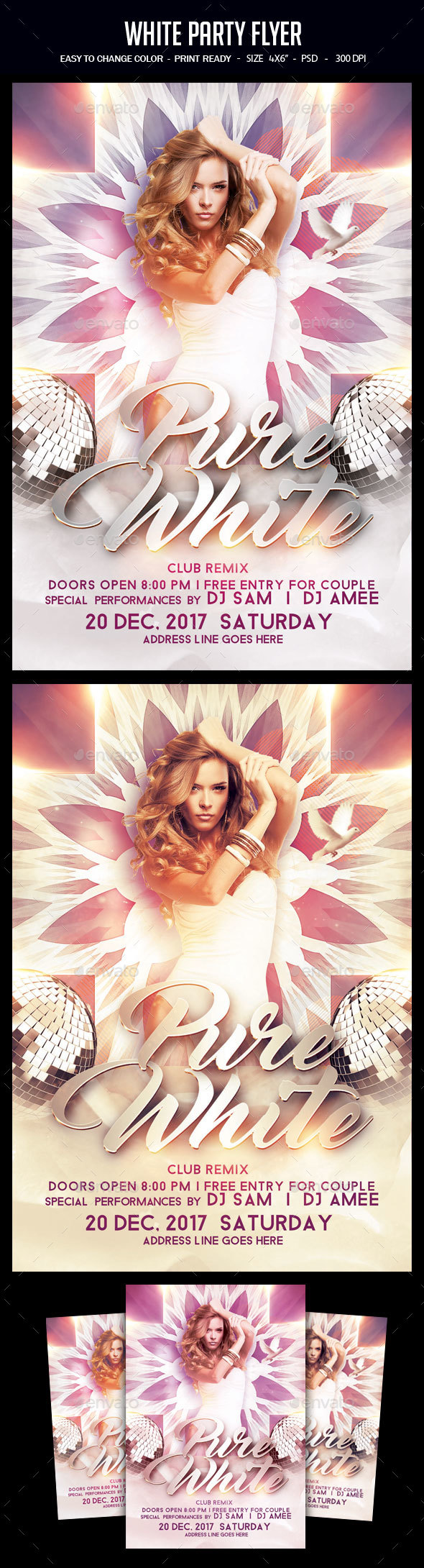 White Party Flyer - Clubs & Parties Events