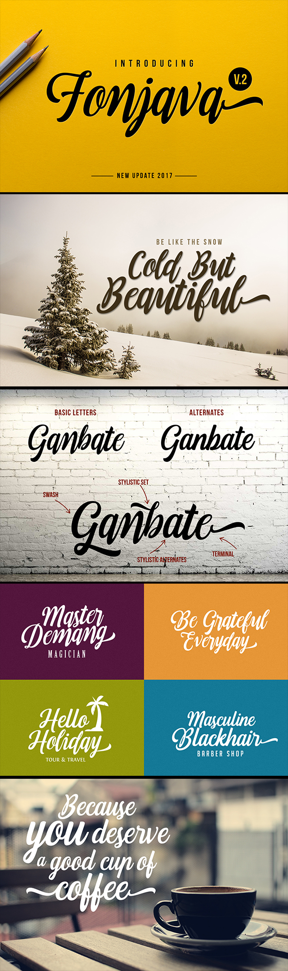 Fonjava - Handwriting Fonts