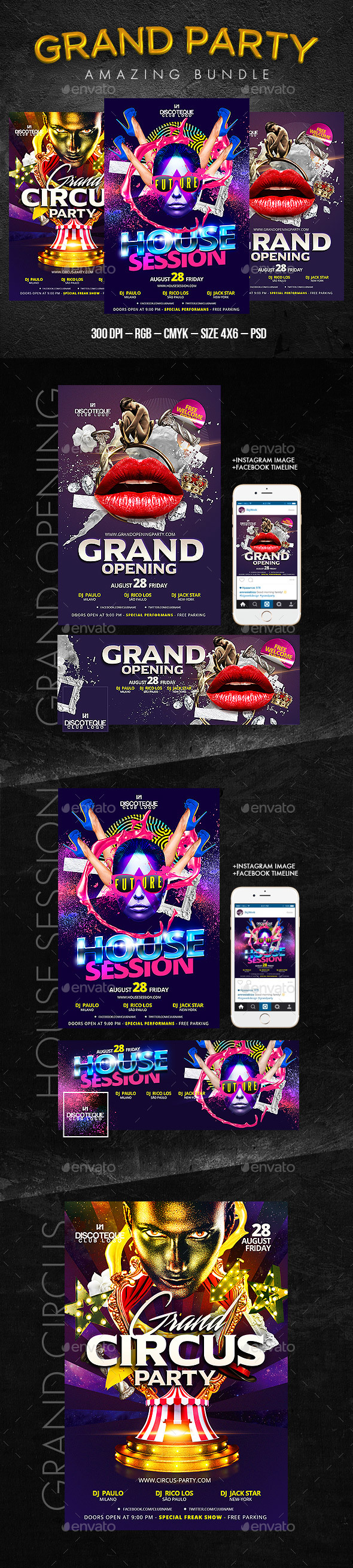 Club Party - Clubs & Parties Events