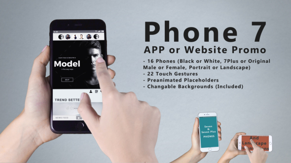 Smartphone 7 App Promo