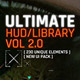 Ultimate HUD Library vol. 2/ Digital Transitions/ Dron Interface/ Sci-fi and Technology/ Line/ Point - VideoHive Item for Sale