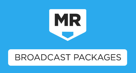 MotionRevolver Broadcast Packages